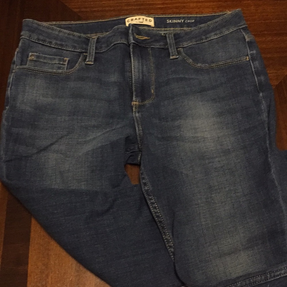 Crafted by Lee skinny crop size 12
